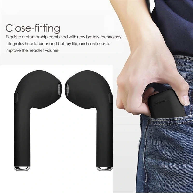 for iPhone X Bluetooth Earphone I7s Wireless Bluetooth Headset