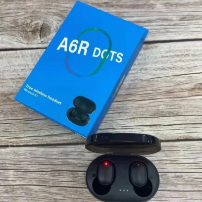 A6r Dots 5.0 Tws Cuffie Bluetooth per Xiaomi Airdots Auricolari wireless Cuffie Microfono con cancellazione del rumore per Redmi iPhone Huawei Samsung