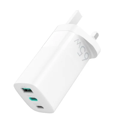 Testa di ricarica rapida con porta US/UK/EU da 65 W a+C più venduta per telefono con CE FCC RoHS