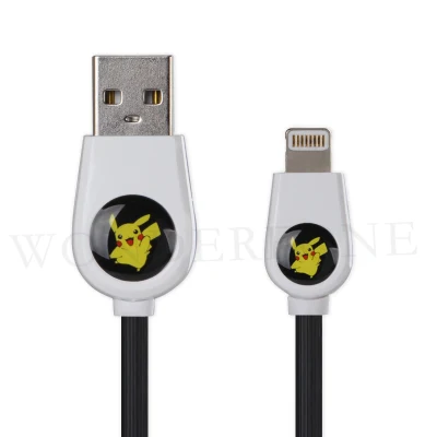 Cavo di ricarica USB portatile veloce per telefono cellulare Android Ios Pokemon Go Design