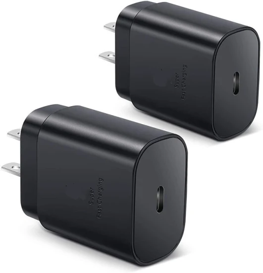 Cavo di ricarica di tipo C di vendita caldo 2023 con adattatore USB-C PD da 25 W per blocco di ricarica per telefono cellulare Samsung Galaxy C